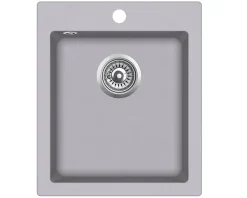 Evier en granit 1 bac sans égouttoir - granit GRIS - SIMPLEX