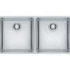 Evier Franke Maris MRX120-40-40 - Inox Lisse - Vidage : Manuel