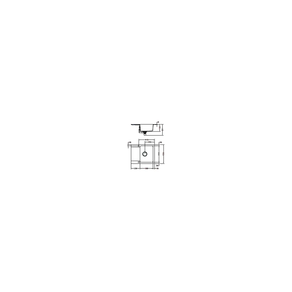 Evier Franke Orion Tectonite OID611-62 - Carbone