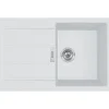 Evier Franke Sirius 2 Tectonite S2D611-78 - Blanc Artic (Moucheté)