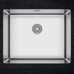 Evier inox sous-plan SUZON 1 bac 540x440