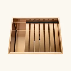 Evier Luisina Legato+ EV521 Inox PVD Cuivre - Inox PVD Cuivre