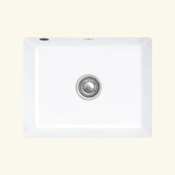 Evier sous-plan céramique blanc mat Villeroy & Boch SUBWAY 60