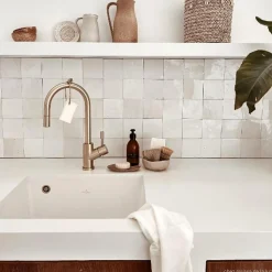 Evier sous-plan céramique blanc mat Villeroy & Boch SUBWAY 60