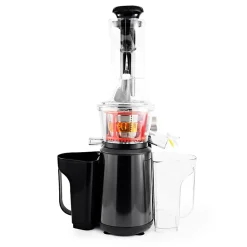 Extracteur De Fruits Et Légumes à Pression Douce 3 Tamis Ultimate Noir Kitchencook