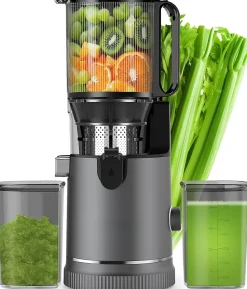 Extracteur de Jus Lent 1,8L, Goulotte XL 147mm, 400W