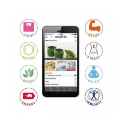 Extracteur de jus Magimix JUICE EXPERT 4 CHROME ET NOIR