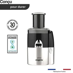 Extracteur de jus Magimix JUICE EXPERT 4 CHROME ET NOIR