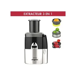 Extracteur de jus Magimix JUICE EXPERT 3 CHROME ET NOIR