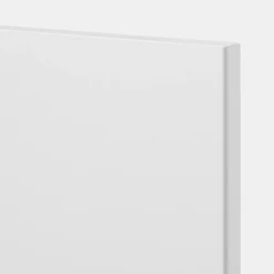 Façade de cuisine 1 porte et 1 tiroir Stevia blanc brillant l. 40 cm x H. 72 cm GoodHome