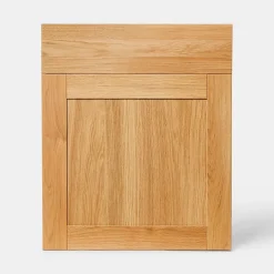 Façade de cuisine 1 porte et 1 tiroir Verbena chêne massif l. 30 cm x H. 72 cm GoodHome