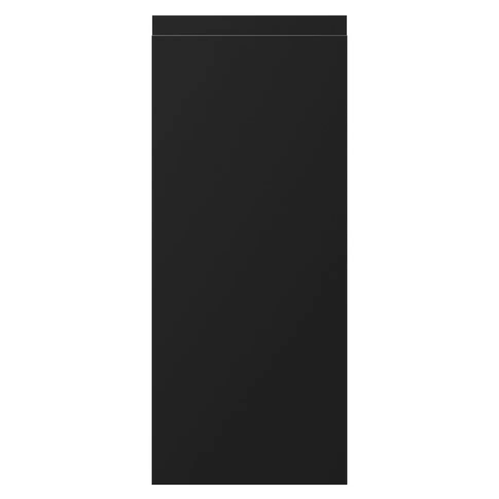 Façade de cuisine 1 porte Garcinia noir mat l. 29,7 x H. 71,5 cm GoodHome