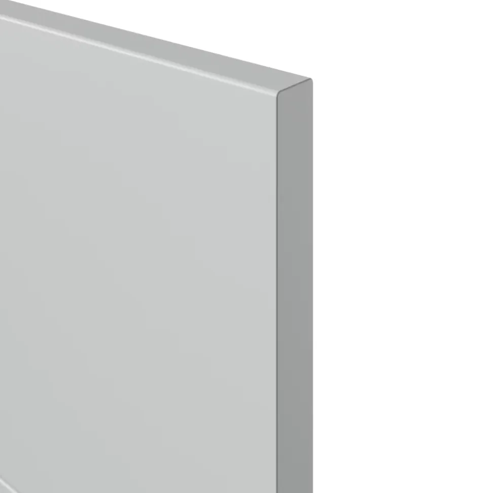 Façade de cuisine 1 tiroir et 2 casseroliers Ash gris mat l. 79,7 cm x H. 71,5 cm GoodHome