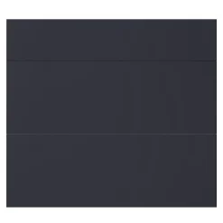 Façade de cuisine 1 tiroir et 2 casseroliers Stevia bleu mat l. 80 cm x H. 72 cm GoodHome