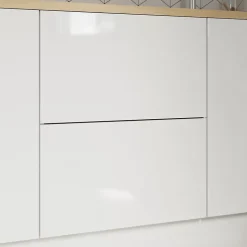 Façade de cuisine hotte / casserolier Stevia blanc brillant l. 60 cm GoodHome