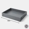 Façade de tiroir intérieur de cuisine Soto gris anthracite l. 60 cm GoodHome