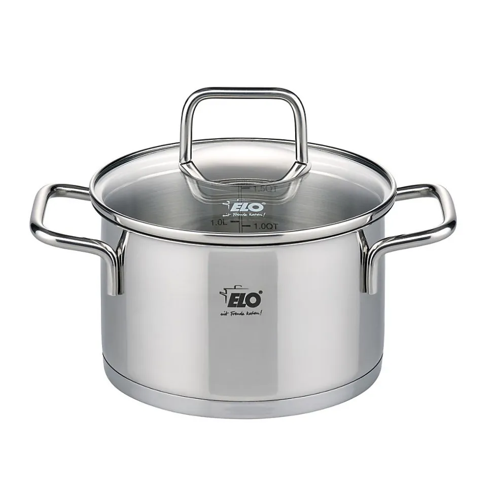 Faitout en inox 16 cm de 1,7 litres Elo Citrin