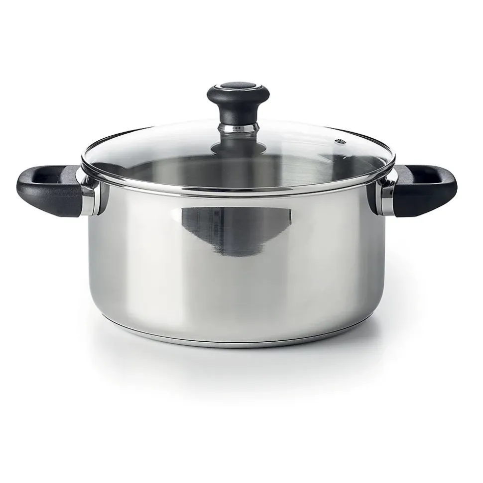 Faitout et couvercle Polo 5 l en inox