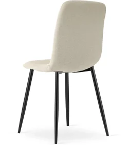 Fauteuil de salon rembourré VALORA RIFT - Beige x 2