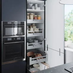 Faux rail de tiroir pour lave-vaisselle noir L. 59,7 cm Caraway Innovo GoodHome