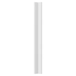 Fileur caisson d'angle GoodHome Stevia blanc mat H. 71,5 x l. 2,05 x Ép. 1,8 cm