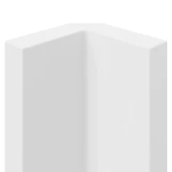 Fileur d'angle GoodHome Stevia blanc mat H. 71,5 x l. 5,9 x Ép. 1,8 cm