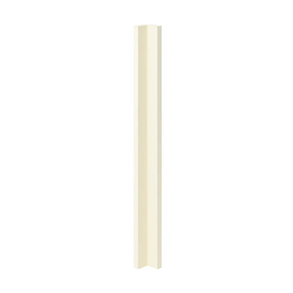 Fileur d'angle GoodHome Stevia Crème H. 71.5 cm x l. 59 mm x Ep. 5 mm