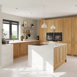 Fileur d'angle GoodHome Verbena chêne naturel H. 71.5 cm x l. 59 mm x Ep. 5 mm