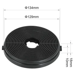 Filtre à charbon pour hotte, CARBFLT135
