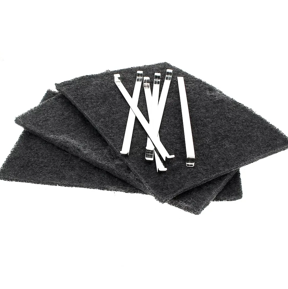 Filtre charbon par 3, 305x215mm, 79x8361 74x1075 - hotte