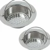 Filtre evier Cuisine nettoyant Plug Trou Cheveux Catcher Évier Bouchons Bouchons évier de Cuisine Cuisine évier crépine 2pcs