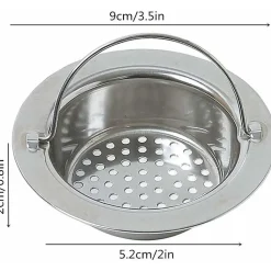 Filtre evier Cuisine nettoyant Plug Trou Cheveux Catcher Évier Bouchons Bouchons évier de Cuisine Cuisine évier crépine 2pcs