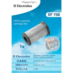 Filtre hepa EF75B 900195949/4 pour Aspirateur ELECTROLUX, TORNADO