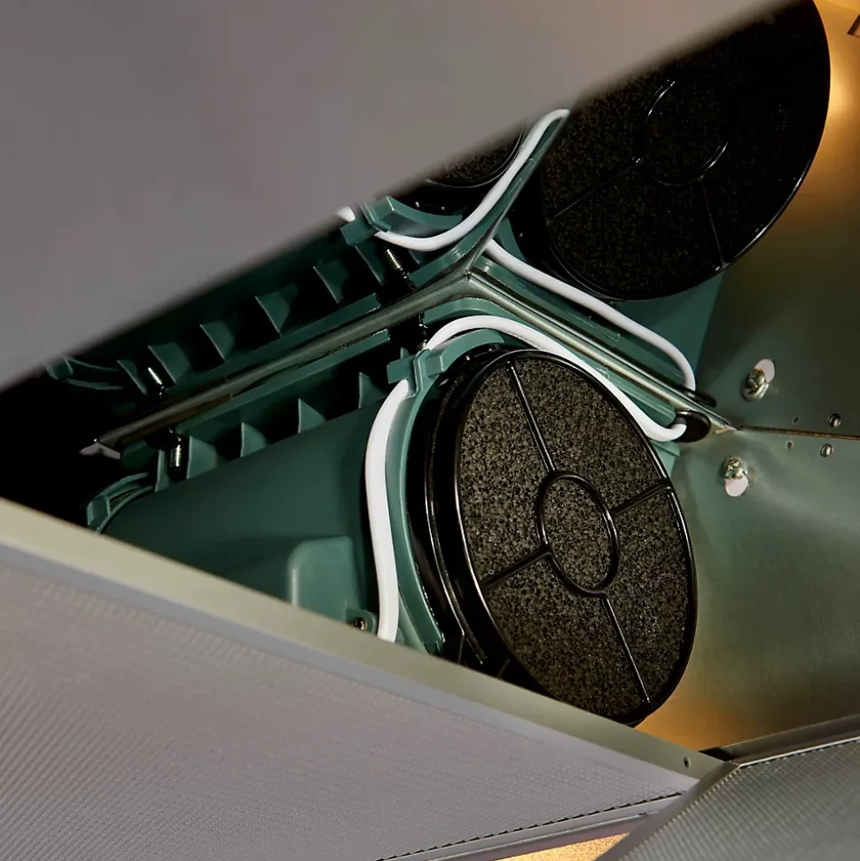 Filtres à charbon rond CARBFILT4 Ø 13,2 cm noir, 2 pièces