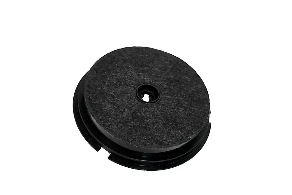 Filtres à charbon rond CARBFILT21 Ø 18 cm noir, 2 pièces