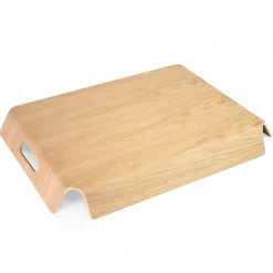 FISHTEC - Plateau antidérapant Élégance, frêne, 44x33x5 cm