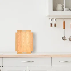 FISHTEC - Plateau antidérapant Élégance, frêne, 44x33x5 cm