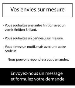 Fond de Hotte cuisine ALU Brossé INOX 90 cm x 70 cm Ma Nouvelle Déco