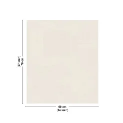 Fond de hotte en aluminium - motif sable beige - 70x60 cm