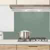 Fond de hotte en aluminium - essentiel vert clair - 70x60 cm