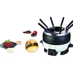 Fondue LITTLE BALANCE - Happy Fondue - Capacité 2L - Jusqu'à 8 personnes - Thermostat réglable - 800 W