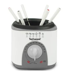 Fondue/Friteuse 1 L - Techwood TFF-81 - Puissance 950W - thermostat réglable de 80 à 190 degrés
