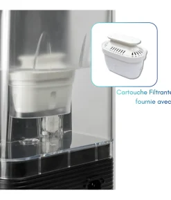 Fontaine filtrante domestique universelle WD4 : Eau filtrée chaude, froide, plate ou pétillante