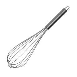 Fouet de cuisine et de pâtisserie en inox 32 cm Fackelmann Elemental