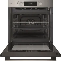 Four encastrable - Pyrolyse hydrolyse - Chaleur pulsée - HOTPOINT - HAO854PSX - Inox - 71 L - A++