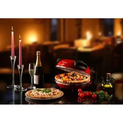 Four à pizza 1200w Ariete 909ROUGE
