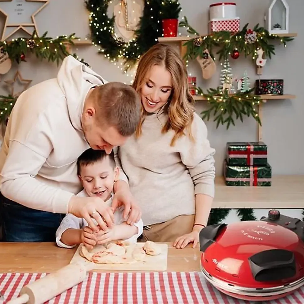 Four à pizza 1200w Ariete 909ROUGE