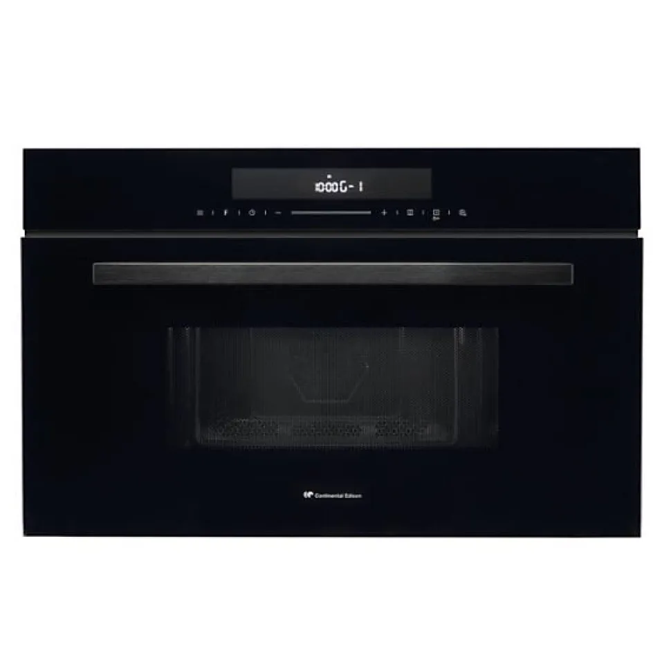 Four a micro-ondes encastrable - CONTINENTAL EDISON - 1450 W - 34 L -Combiné Gril - CEMO34CEB3 - 59,5 x 38,3 x 49,2 cm - Noir