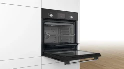 Four encastrable à convection noir 66 L Bosch HBF153EB0