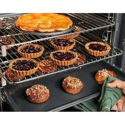 Four encastrable - Pyrolyse - Chaleur tournante pulsée - ELECTROLUX - EOF8P08X - Inox - Porte froide - 59,4 x 59,4 x 56,8 cm